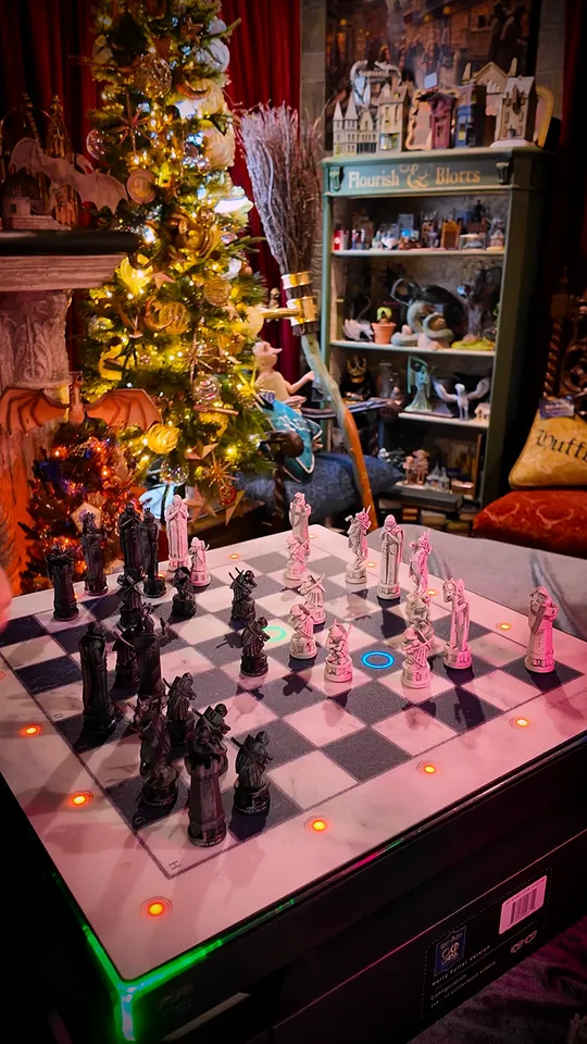 Clever Girl Potter playing on the GoChess Wizard Alive board