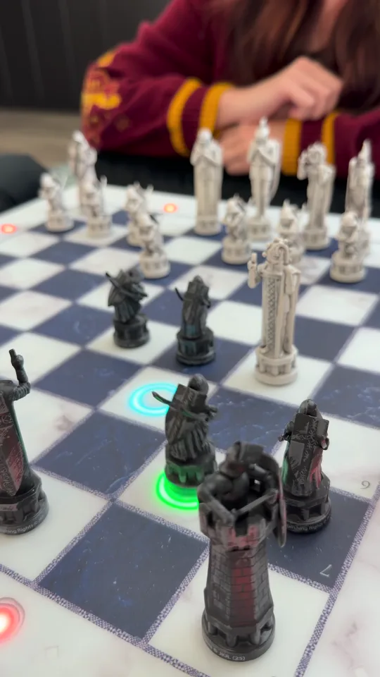 Stephanie's Pensieve playing on the GoChess Wizard Alive board